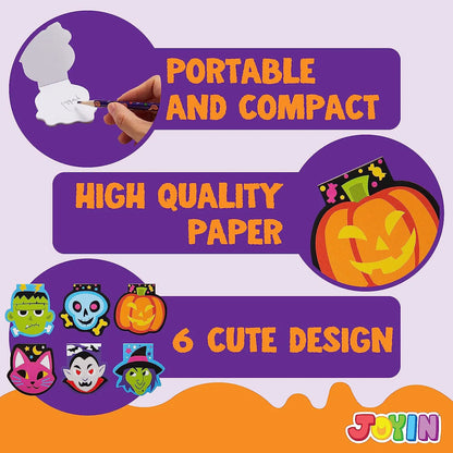 Mini Characters Notepad, 48 Pack
