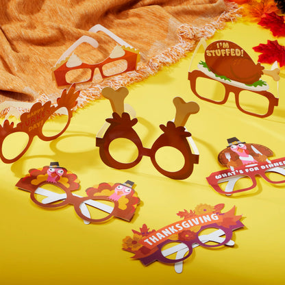 JOYIN Thanksgiving Glass Frames (24 Pack)