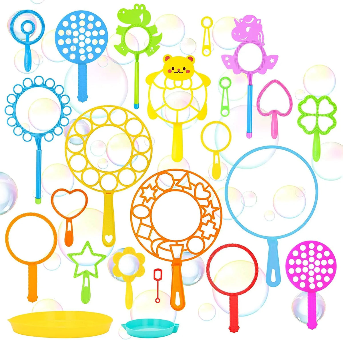 23-Piece Bubble Wand Set