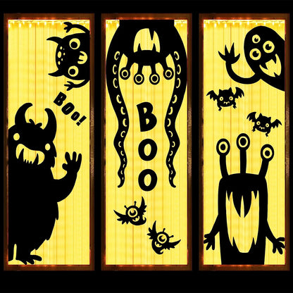 Halloween Window Clings (Monster)