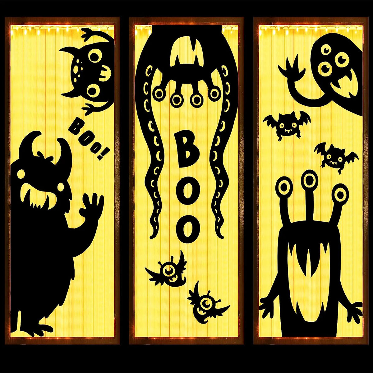 Halloween Window Clings (Monster)