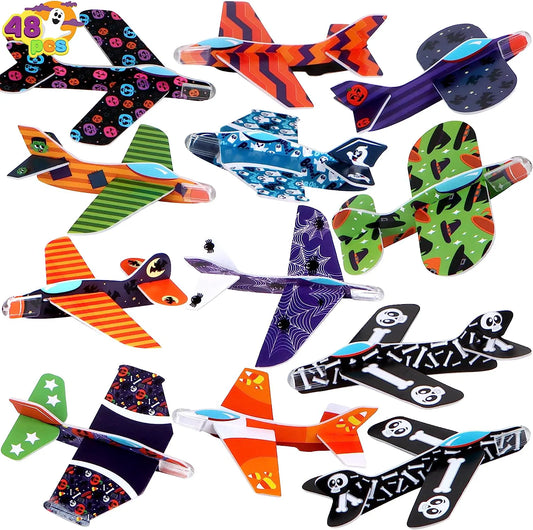 48-Pack Halloween Foam Glider Planes