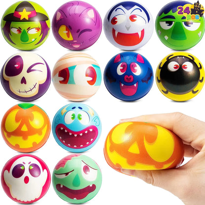 24 Halloween-Themed Stress Balls