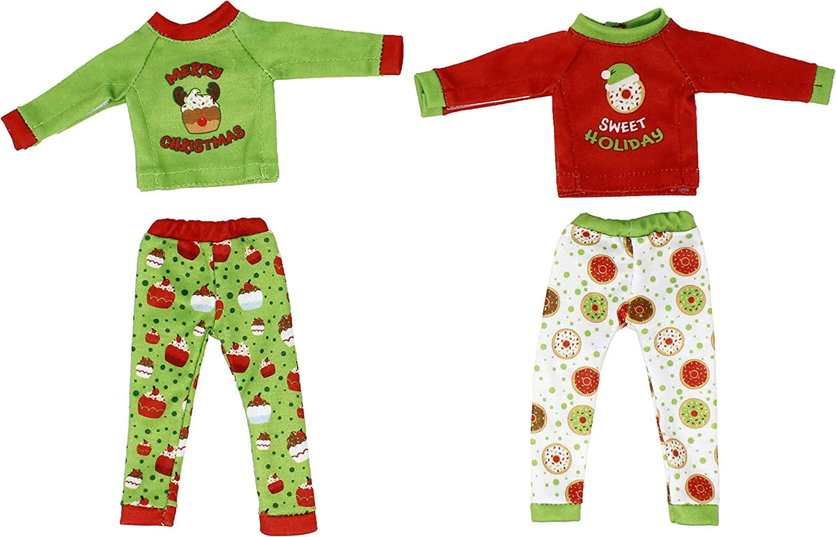 Ugly Christmas Sweater for Elf Doll