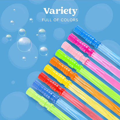 45-Piece Big Bubble Wand Set with Concentrated Bubble Solution Refills