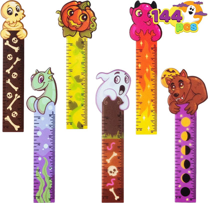 Halloween Bookmark Rulers (144-Pack)