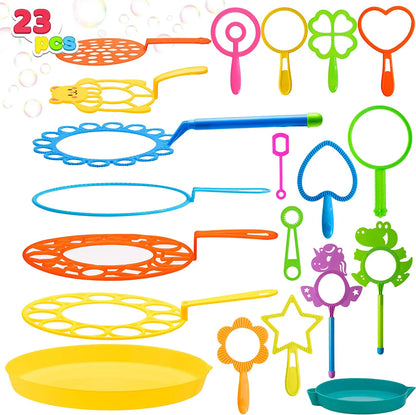 23-Piece Bubble Wand Set