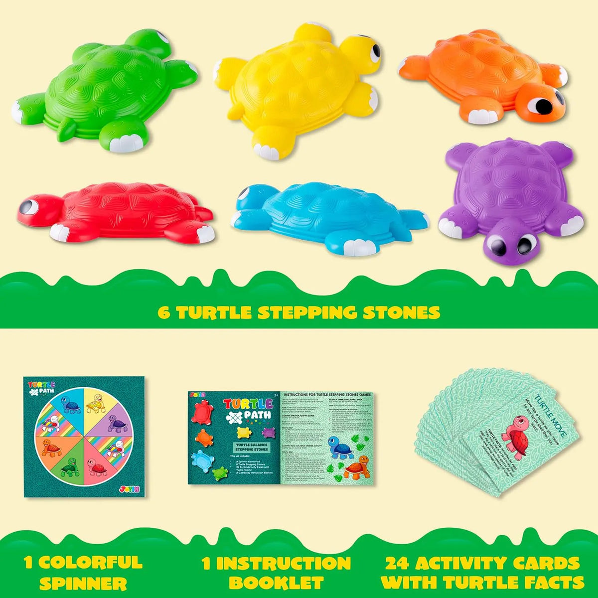 Turtle Stepping Stones (6-Pack)