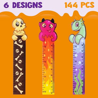 Halloween Bookmark Rulers (144-Pack)