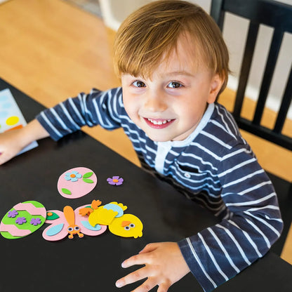 JOYIN Easter Egg Magnet Craft Set (24 Pack)