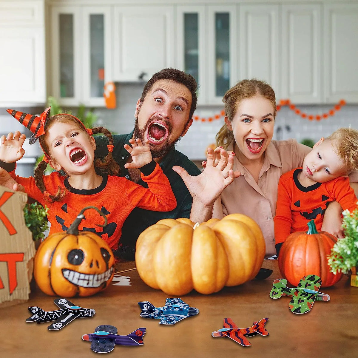 48-Pack Halloween Foam Glider Planes