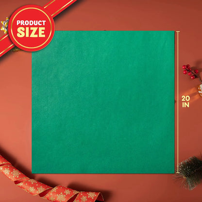 20in Holiday Tissue Paper Assortment (Red, Green & White), 360 Pcs