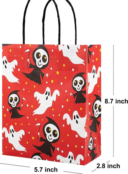 Halloween Treat Bags with Handles, 24 Count