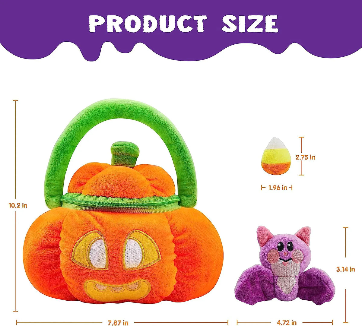 Baby's First Pumpkin Halloween Toy Set