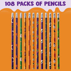 108 Halloween Pencils