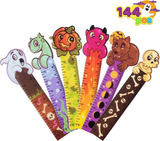 Halloween Bookmark Rulers (144-Pack)