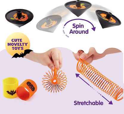Prepack Novelty Toy Set with Pumpkin Bucket