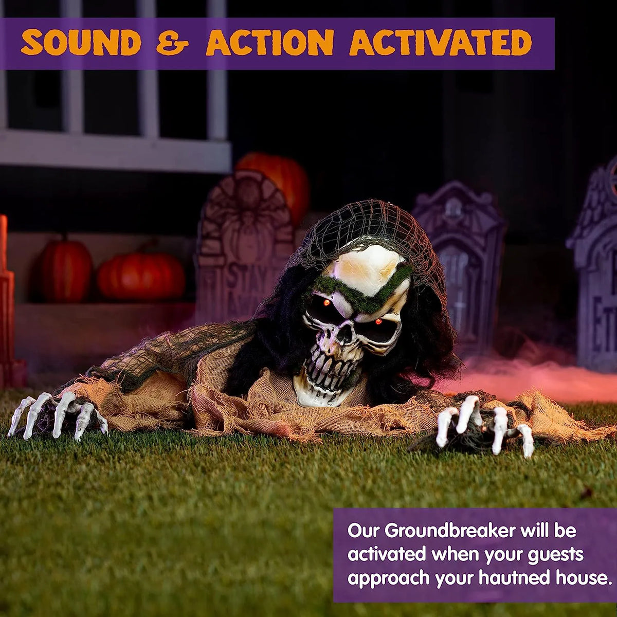 Animated Zombie Groundbreaker