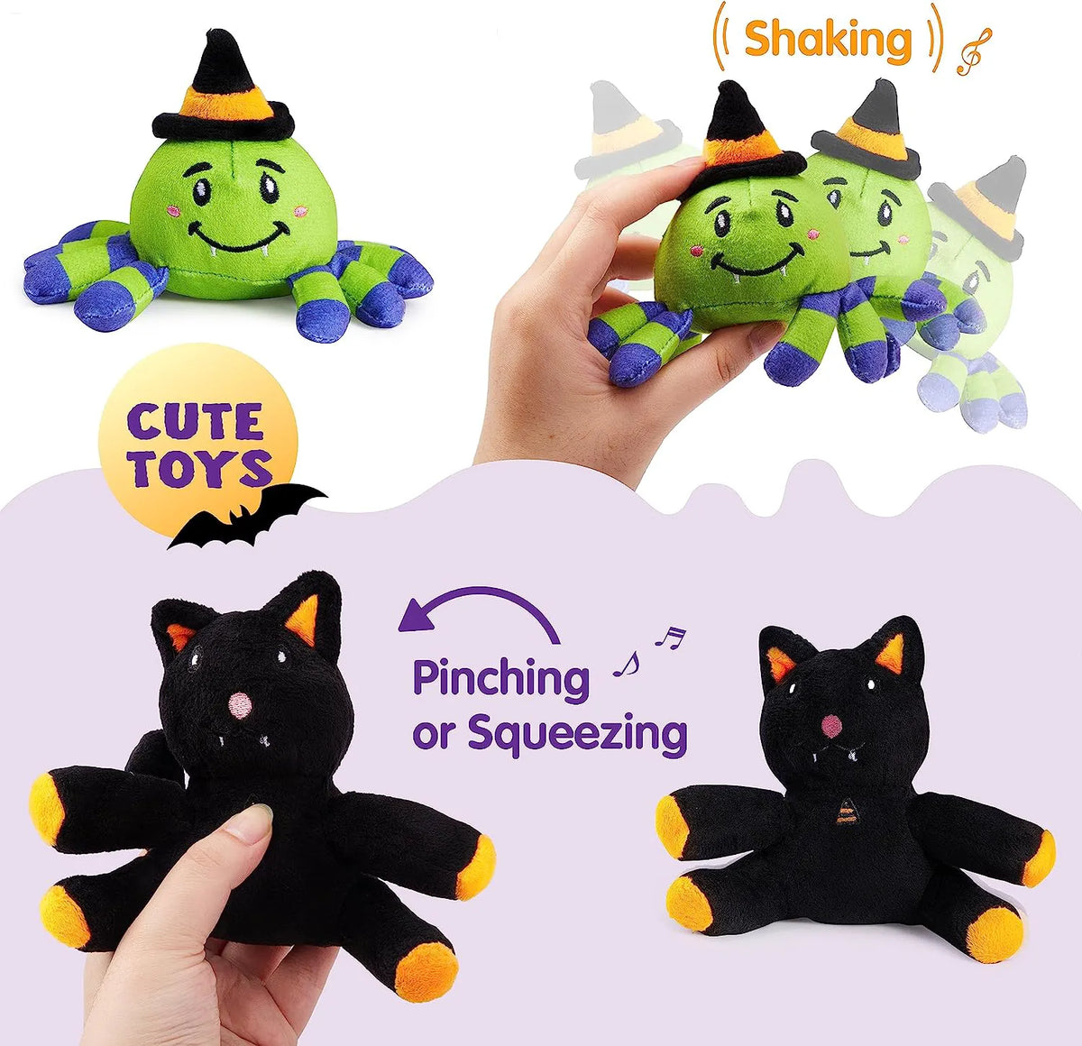 Plush Pumpkin Baby Basket