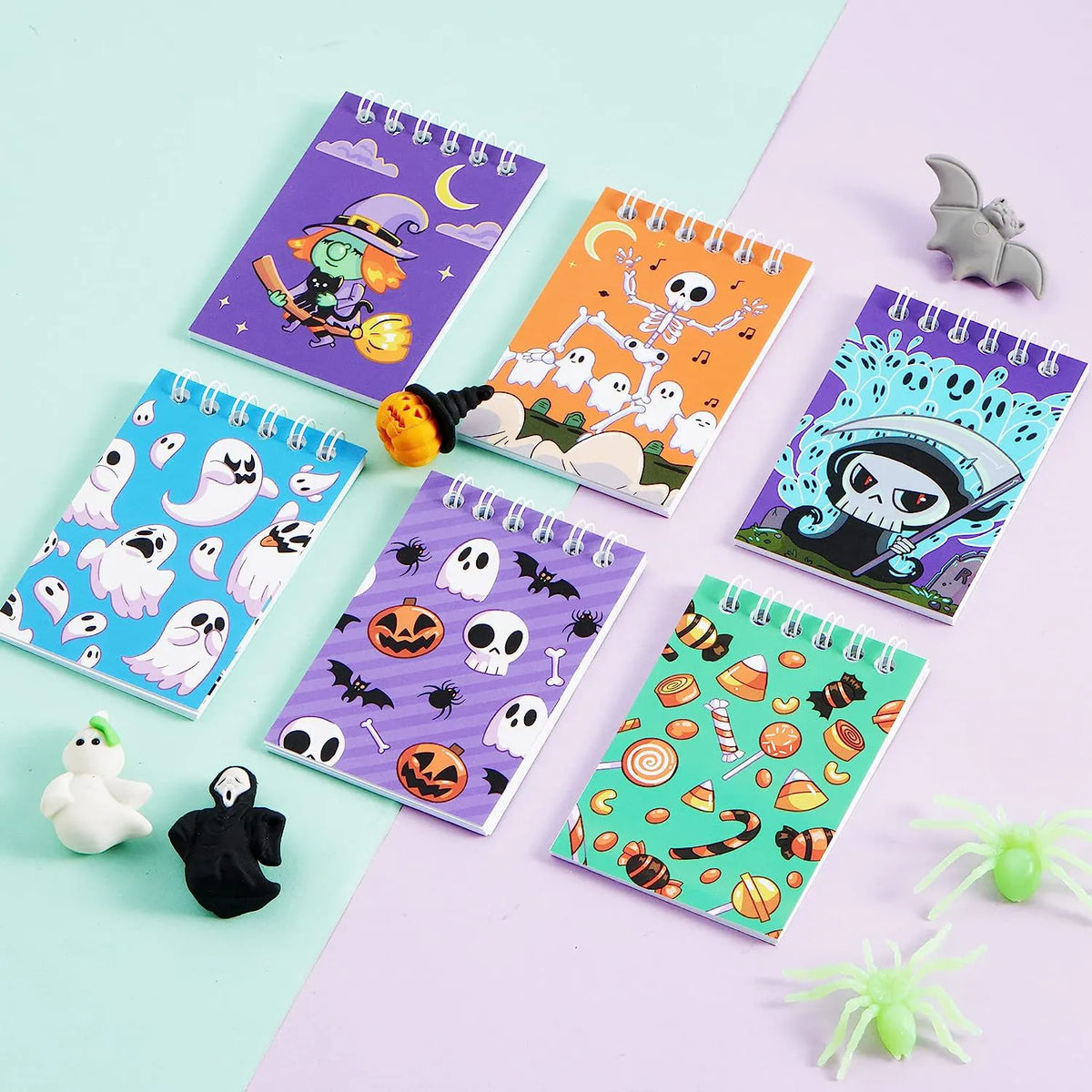 Halloween Spooky Notepad Set (60 Pack)