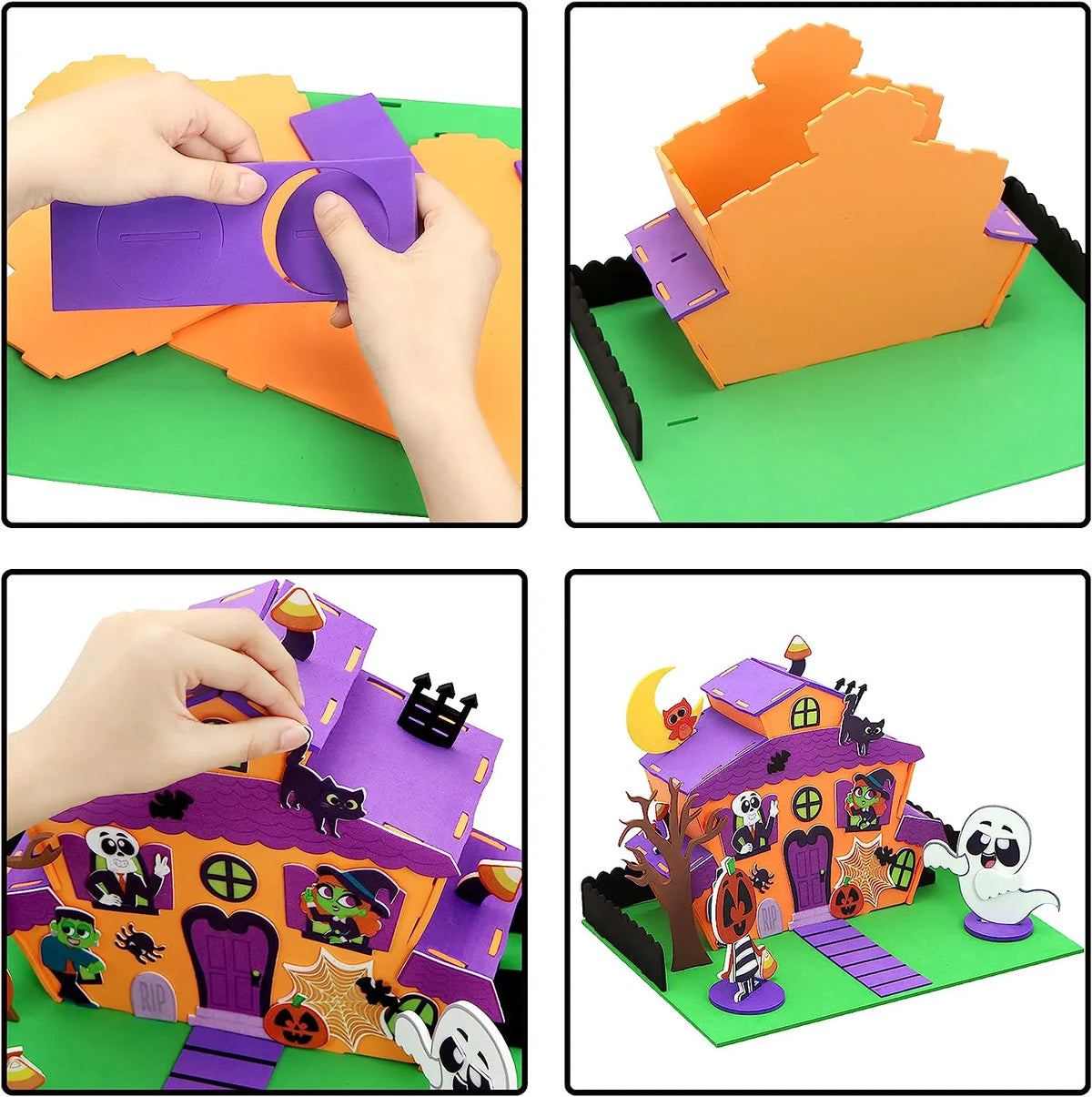Spooky Foam Residence 3D Kit, 2 Pack