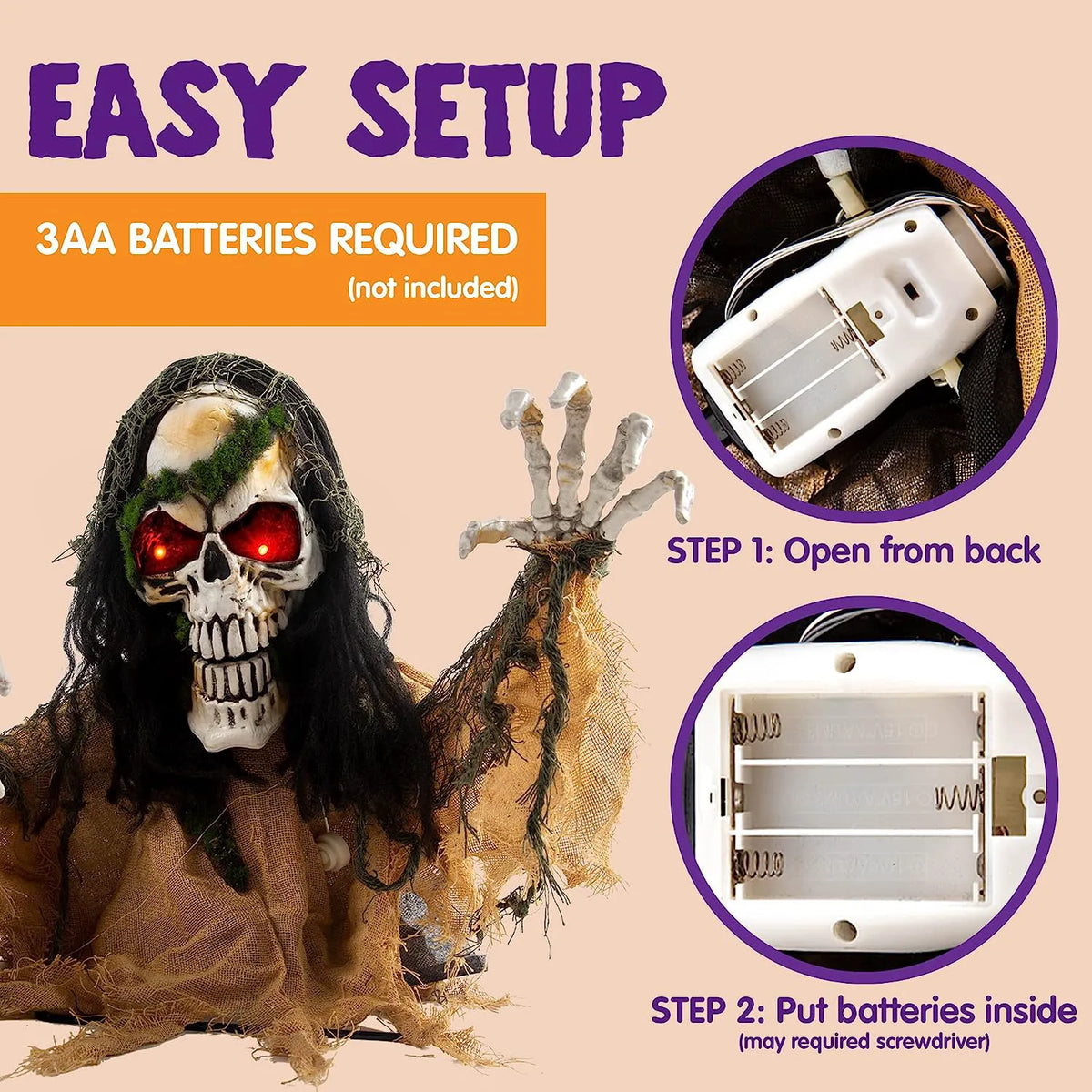 Animated Zombie Groundbreaker