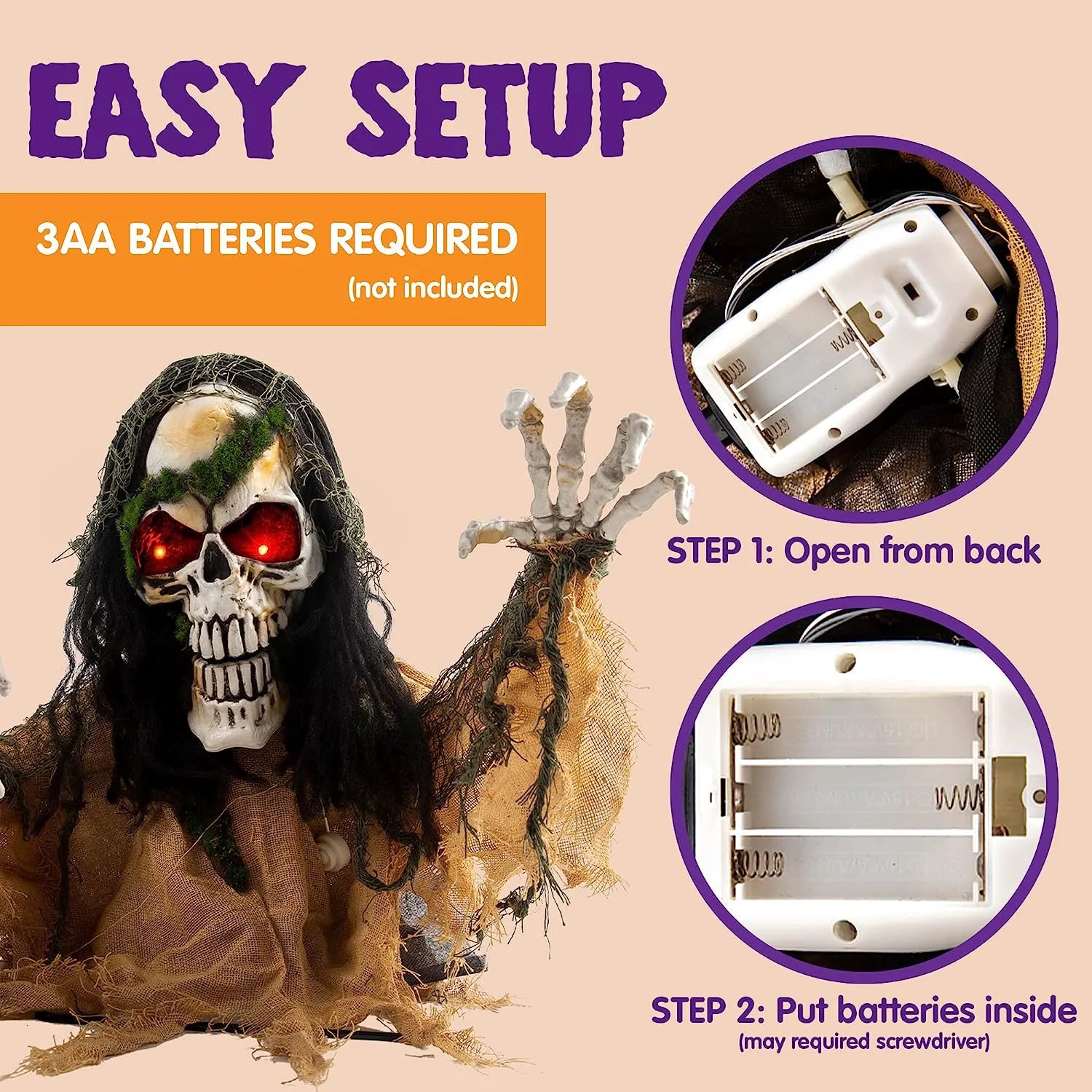 Animated Zombie Groundbreaker