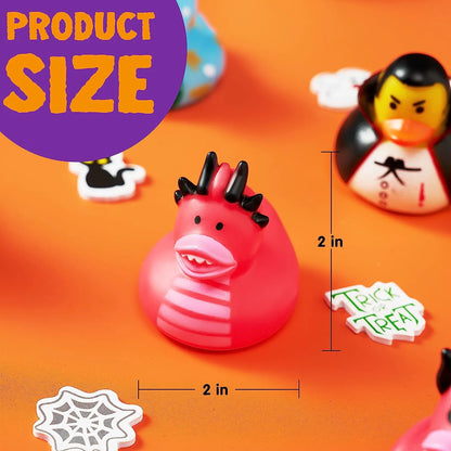 18 Halloween Novelty Rubber Duckies