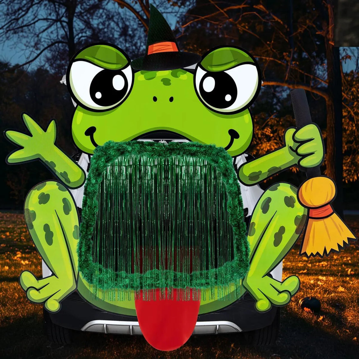 Frog Trunk or Treat Car Decoration Kit