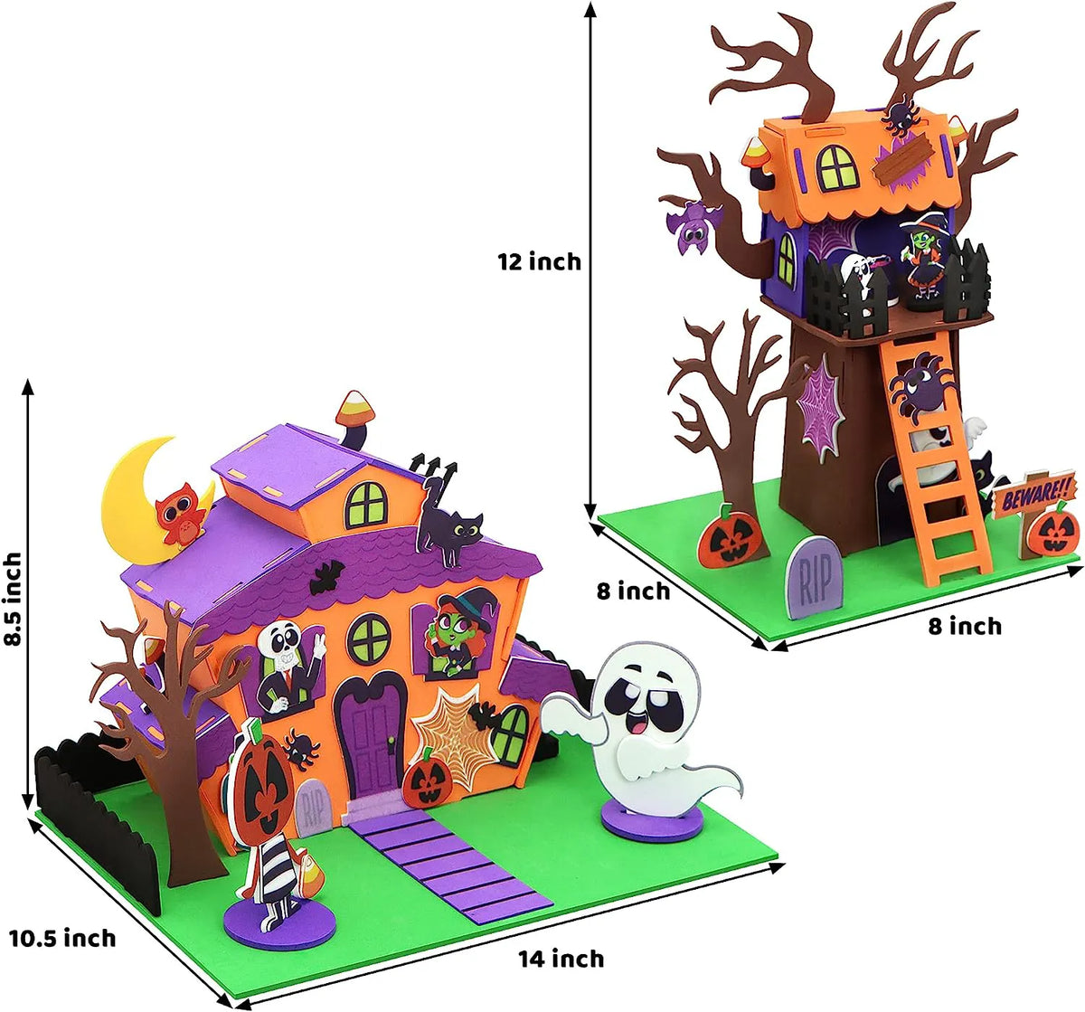 Spooky Foam Residence 3D Kit, 2 Pack