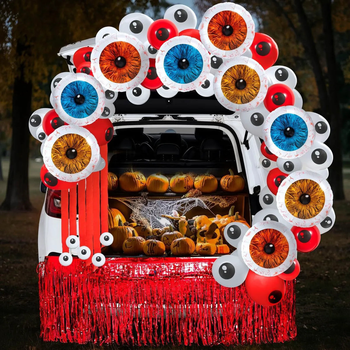 Halloween Trunk or Treat Car Decorations Kit with Eyeball