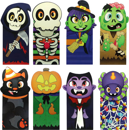 Halloween Die-Cut Flip Over Gift Bags (24 Pack)