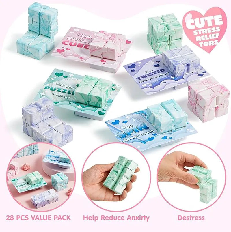28 Valentine's Day Gift Cards with Infinity Magic Toys