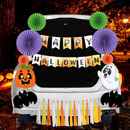 Trunk or Treat with Happy Halloween Theme