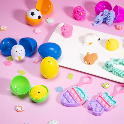 36-Piece Assorted Toy Prefilled Easter Eggs