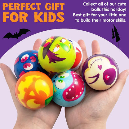 24 Halloween-Themed Stress Balls