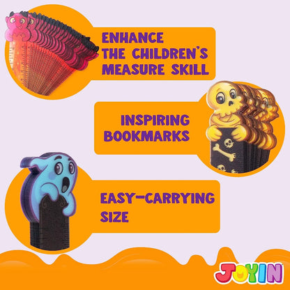 Halloween Bookmark Rulers (144-Pack)