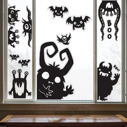 Halloween Window Clings (Monster)