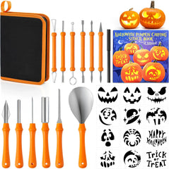 14-Piece Halloween Pumpkin Carving Kit