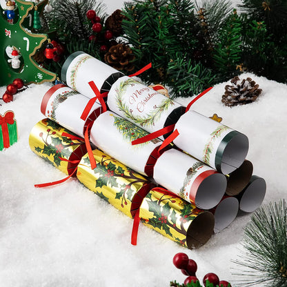 8-Piece Christmas Deluxe Cracker Set