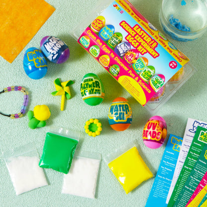 8 Easter Science Experiment STEM Eggs for Kids Party Favors
