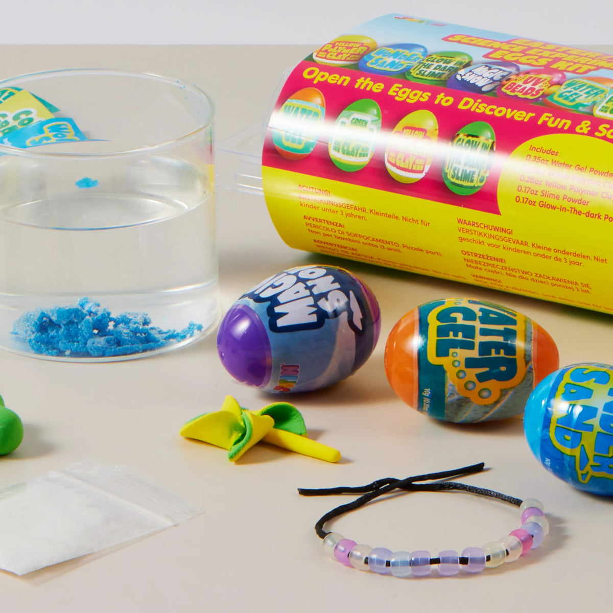 8 Easter Science Experiment STEM Eggs for Kids Party Favors