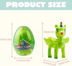 8 Unicorn Deformation Toy Easter Eggs for Kids Party & Hunt