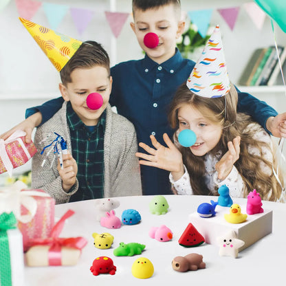 25-Pack Mini Squishy Mochi Toys, Party Favors for Kids