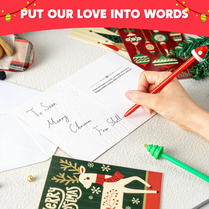 30 Pack Boxed Christmas Cards