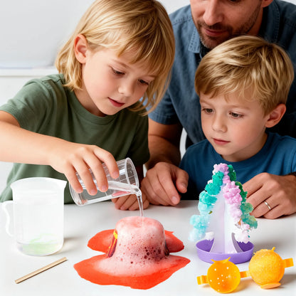 4 Jumbo Prefilled Easter Science Experiment Eggs