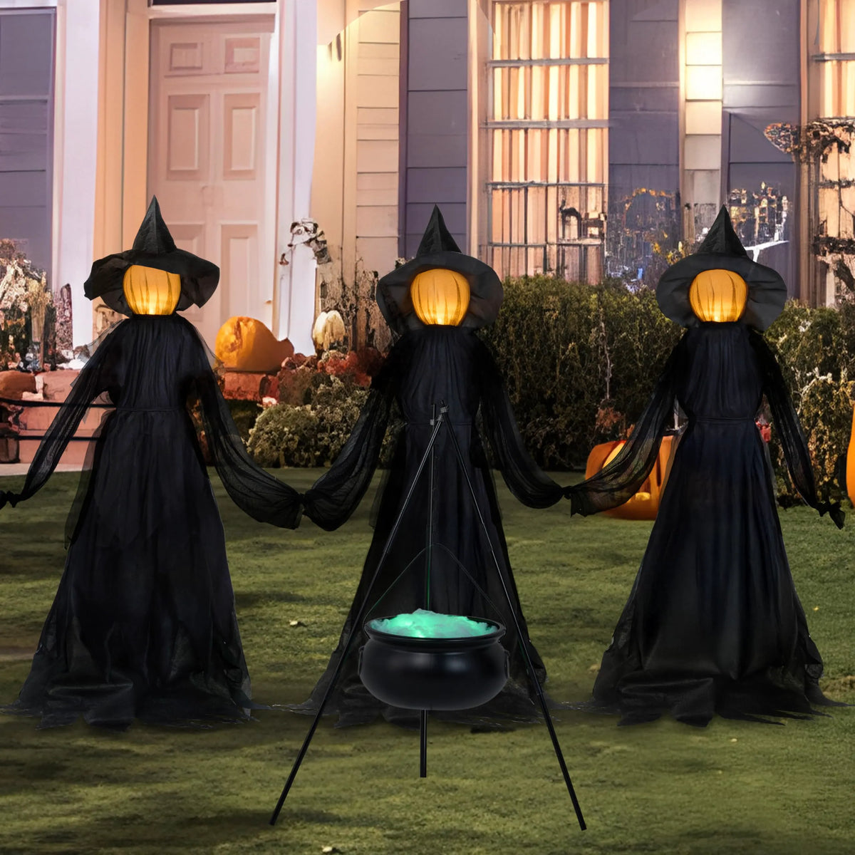 5FT Halloween Witch Outdoor Decoration