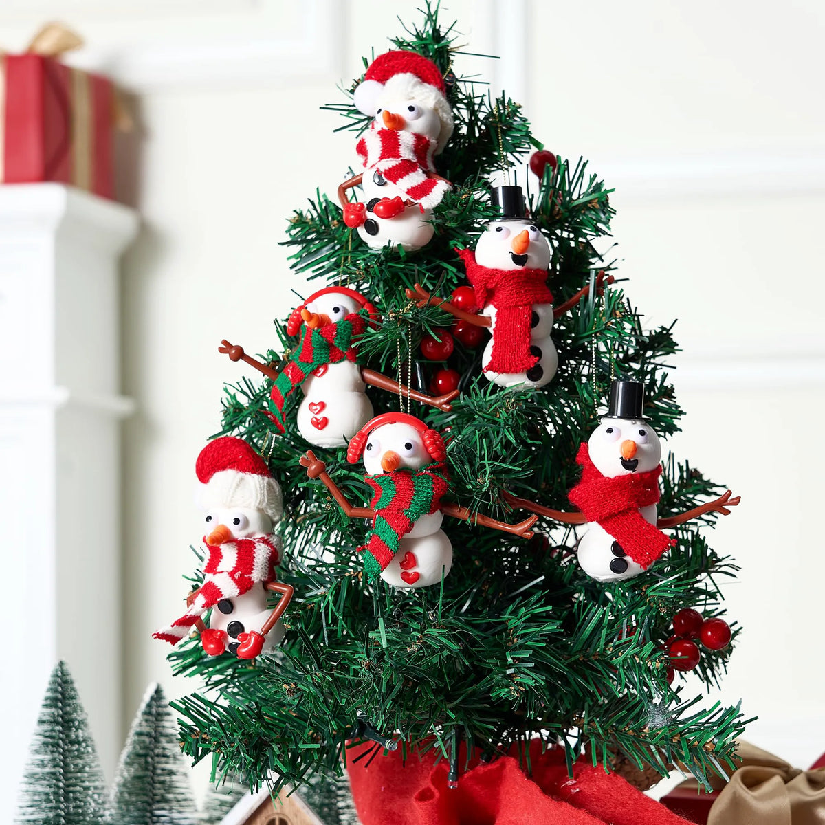 3 Pack DIY Build a Snowman Christmas Craft Kit