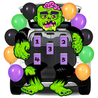 Zombie Toss Halloween Trunk or Treat Kit