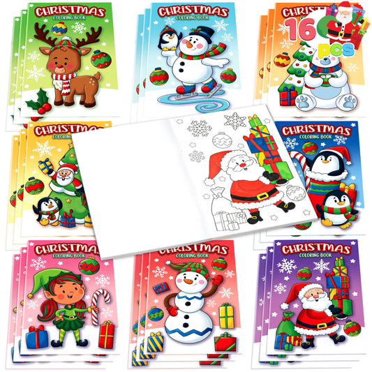 16 Christmas Coloring Books for Kids